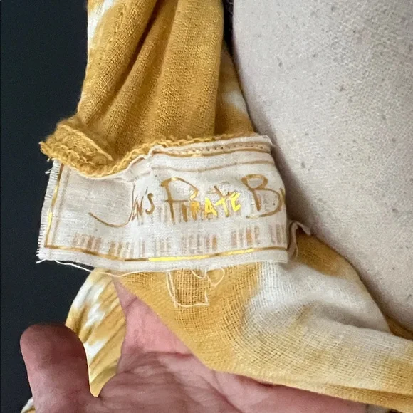 Jen’s Pirate Booty Tie Dye Ruffle Sleeve Maxi Dress - Picture 4 of 4